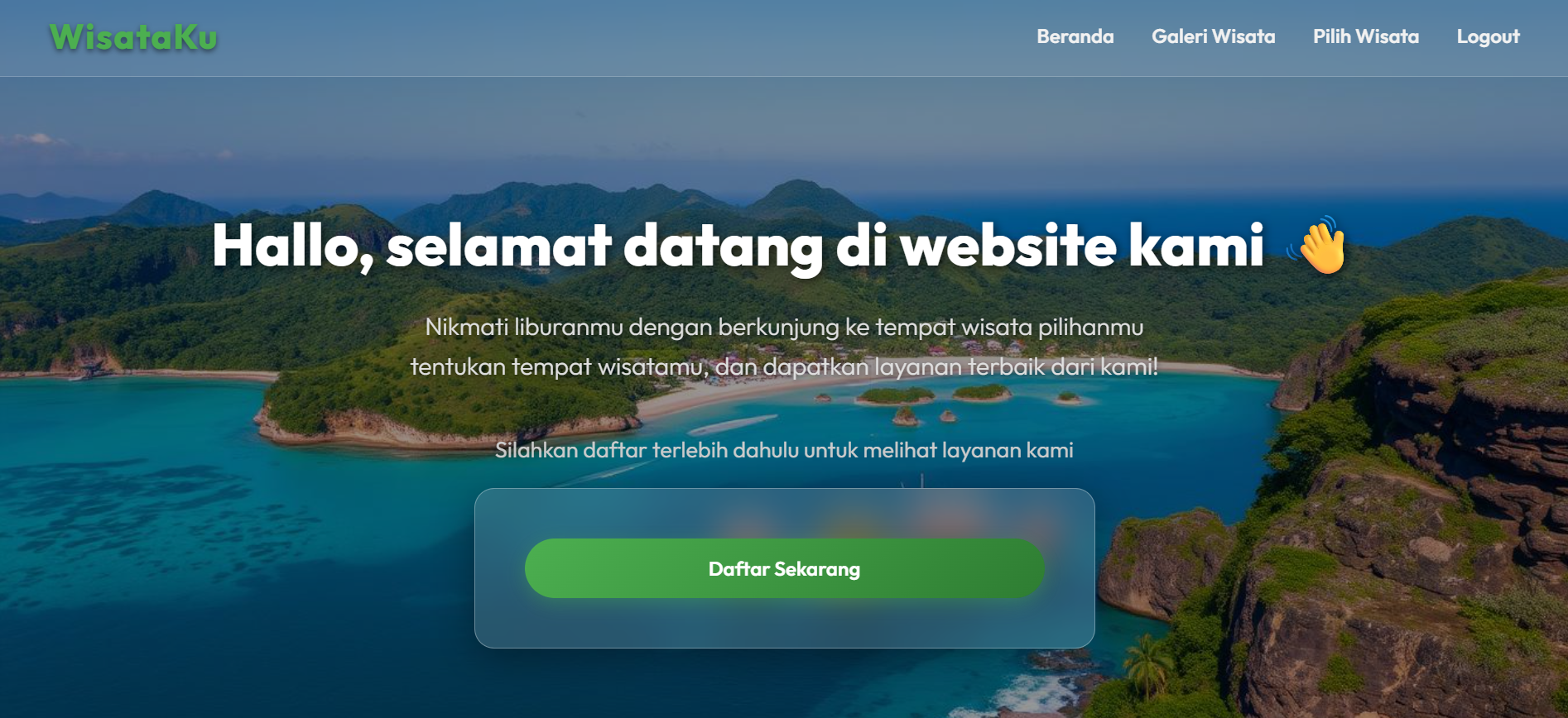 Website Wisata